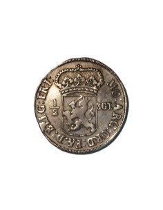 HOLANDA  FRIESLAND 1/2 3 GULDEN 1696 2