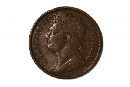 IRLANDA PENNY 1822