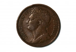 IRLANDA PENNY 1822