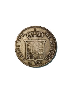 ESTADOS ITALIANOS NAPOLES 120 GRANA 1832 2