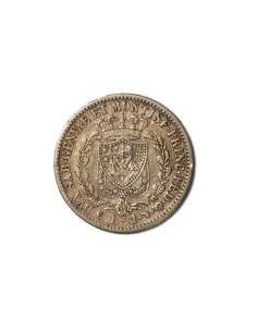 ESTADOS ITALIANOS CERDEÑA  1 LIRE 1830 P 2