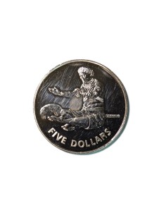 KIRIBATI 5 DOLLARS 1979
