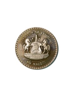 LESOTHO 10 MALOTI 1982 2