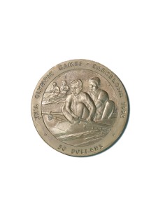 NIUE 50 DOLLARS 1989