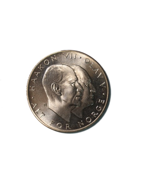 NORUEGA 25 KRONER 1970