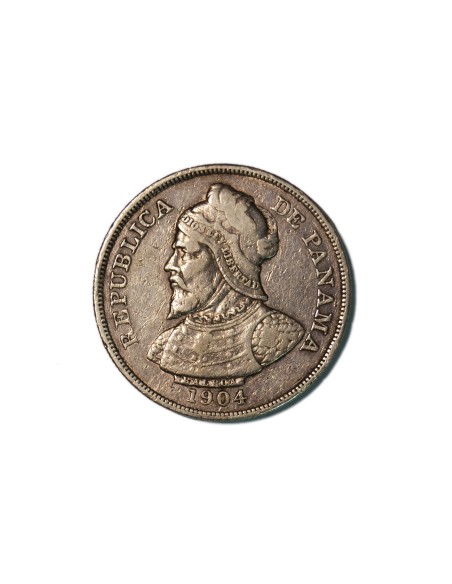 PANAMA 50 CENTESIMOS 1904
