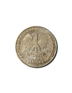 POLONIA 20000 ZLOTYCH 1989 2