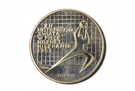 POLONIA 200 ZLOTYCH 1982 PROBA (jugador a derecha)
