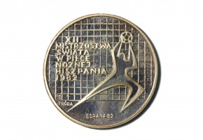 POLONIA 200 ZLOTYCH 1982 PROBA (jugador a derecha)