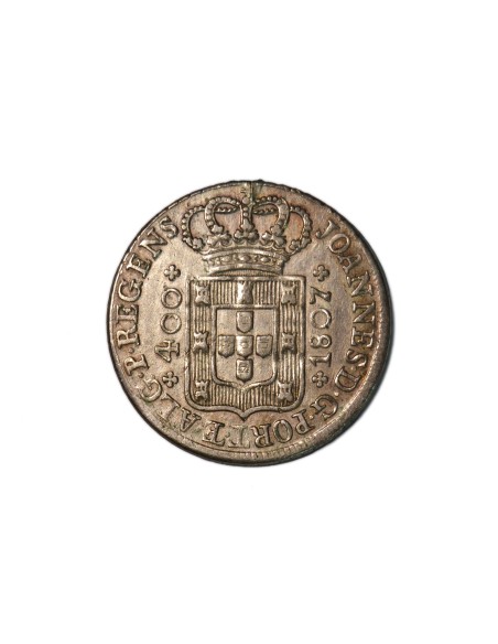 PORTUGAL  400 REIS 1807