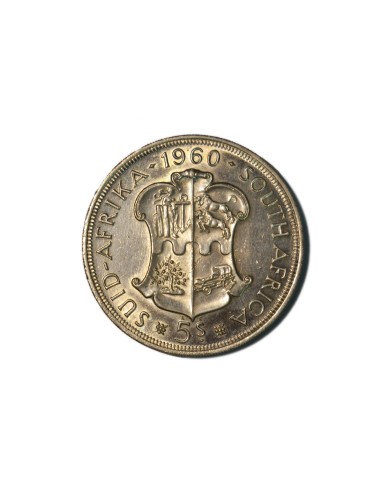 SUDAFRICA 5 SHILLINGS 1960