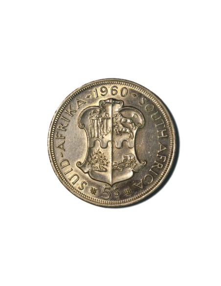 SUDAFRICA 5 SHILLINGS 1960