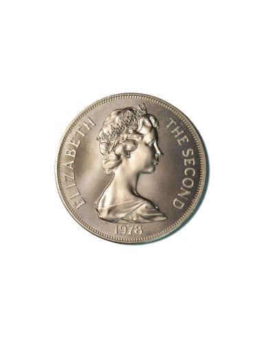 TRISTAN DA CUNHA 1 CROWN 1978
