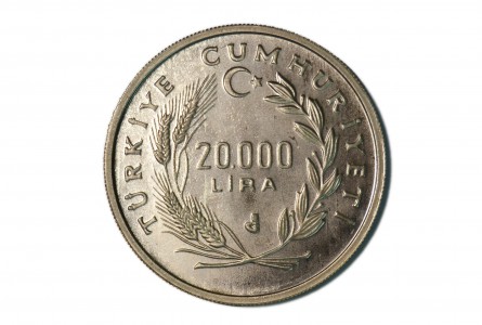 TURQUIA 20000 LIRA 1990