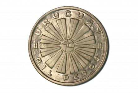 URUGUAY 1000 PESOS 1969
