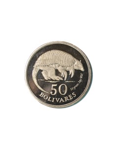 VENEZUELA 50 BOLIVARES 1975