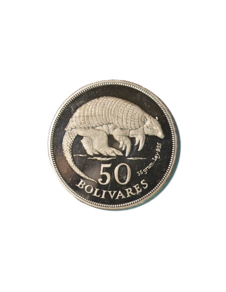 VENEZUELA 50 BOLIVARES 1975