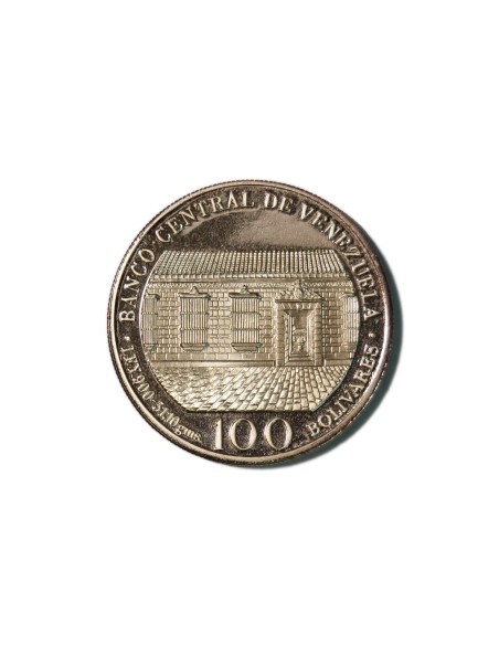 VENEZUELA 100 BOLIVARES 1983