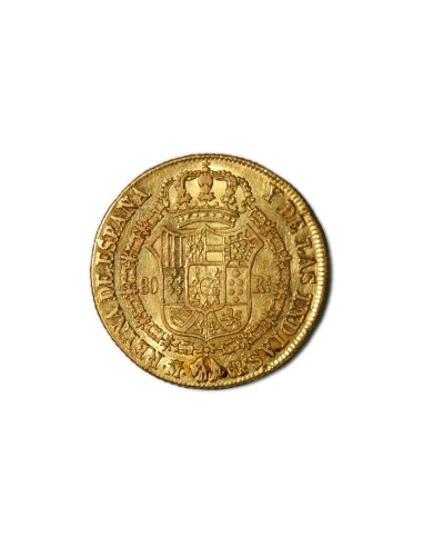 ISABEL II 80 REALES 1835 MADRID