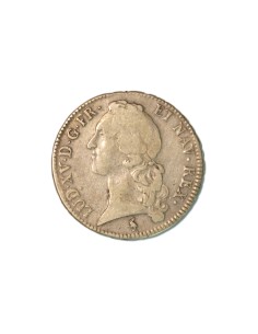 FRANCIA. LUIS XV ECU 1759 PARIS
