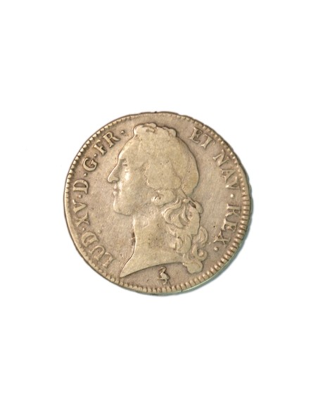 FRANCIA. LUIS XV ECU 1759 PARIS
