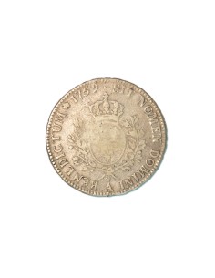 FRANCIA. LUIS XV ECU 1759 PARIS 2