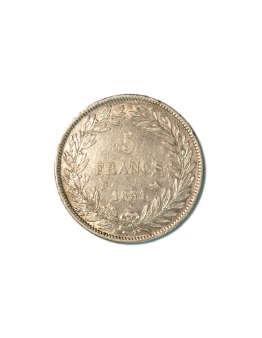 FRANCIA. LOUIS PHILIPPE I 5 FRANCS 1831 ROUEN