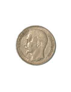 FRANCIA. LOUIS NAPOLEON 5 FRANCS 1852 PARIS