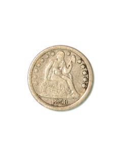 ESTADOS UNIDOS DIME 1858