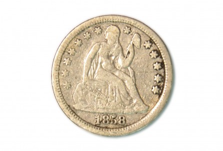 ESTADOS UNIDOS DIME 1858