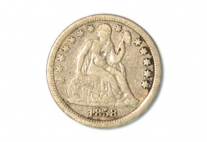 ESTADOS UNIDOS DIME 1858