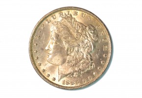ESTADOS UNIDOS 1 DOLLAR 1885 NEW ORLEANS