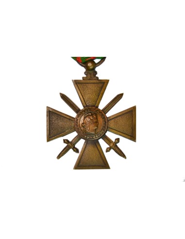 FRANCIA. TERCERA REPUBLICA FRANCESA  CROIX DE GUERRE 1914-1918