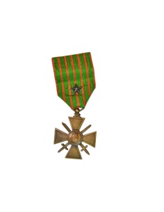 FRANCIA. TERCERA REPUBLICA FRANCESA  CROIX DE GUERRE 1914-1918