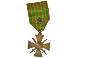 FRANCIA. TERCERA REPUBLICA FRANCESA  CROIX DE GUERRE 1914-1918