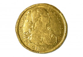 CARLOS IV  1795. 8 Escudos Popayan J.F.
