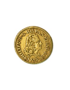 FELIPE V 1739 1/2 ESCUDO MADRID J.F.