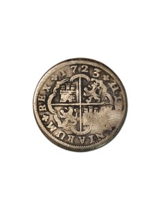 FELIPE V 1723 2 Reales Madrid A 2