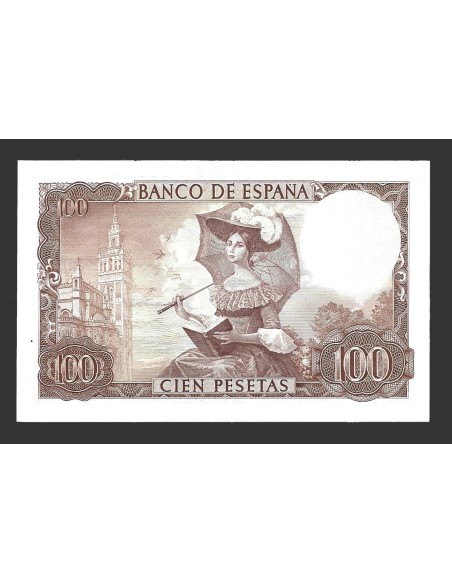 ESTADO ESPAÑOL 100 PESETAS 1965 SIN SERIE