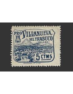 Villanueva del Trabuco (Málaga), viñeta de 5 céntimos