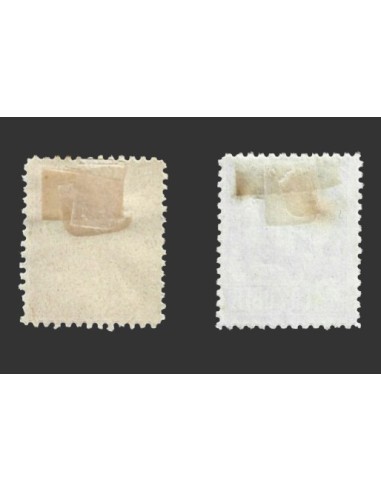 La Zubia (Granada), 2 viñetas de 5 céntimos