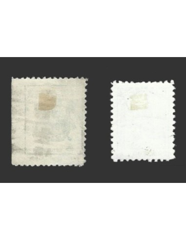 Sevilla,  2 viñetas de 5 céntimos