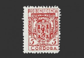 Córdoba, viñeta de 5 céntimos