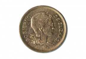 EUZKADI 1937. 1 peseta