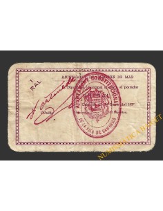 CAMBRILS, (Tarragona), 1 ral, 21 de gener del 1937