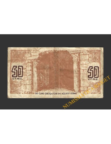 CORNELLA DE LLOBREGAT (Barcelonaona), 50 centims, 20 de maig del 1937