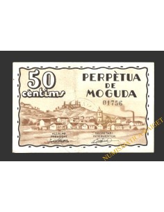 PERPETUA DE MOGUDA (Barcelona), 50 centims  2 de maig del1937