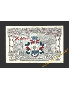 MORA D'EBRE (Tarragona), 50 cèntims. 10 de juny del 1937 2