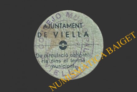 VIELLA (Lleida)), 50 centims 1937
