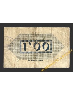 CALAFELL, (Tarragona), 1 pesseta, maig del 1937 2